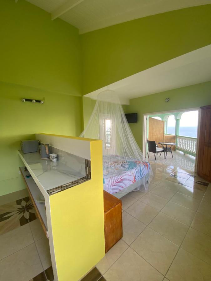 Greenhouse On The Hill, Sea View Studio Apartment Laborie Exteriér fotografie