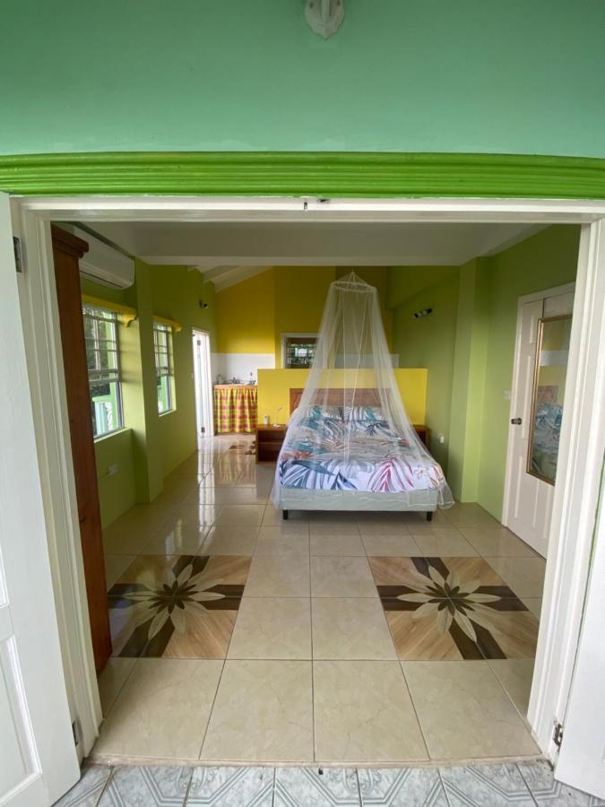 Greenhouse On The Hill, Sea View Studio Apartment Laborie Exteriér fotografie