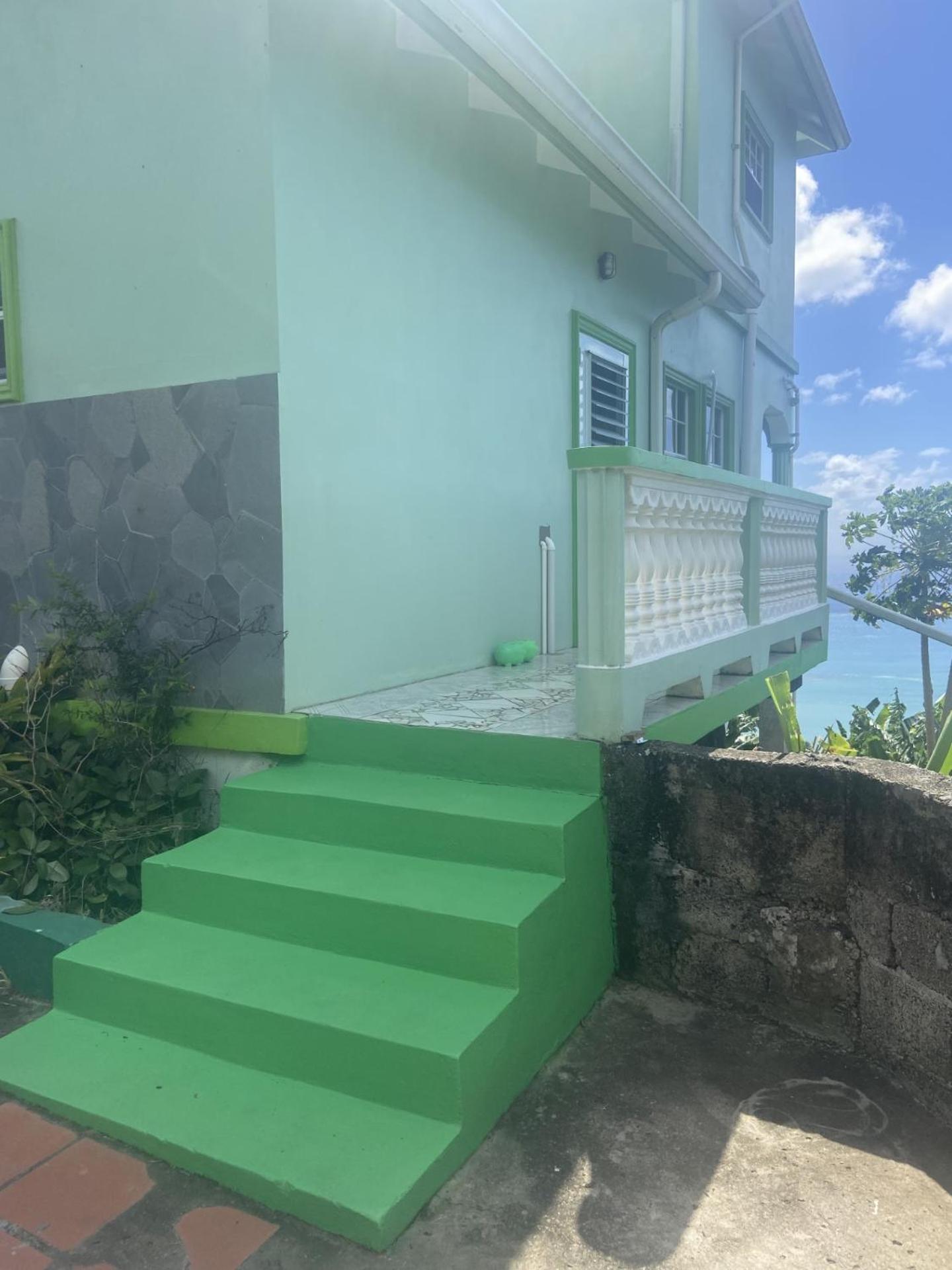 Greenhouse On The Hill, Sea View Studio Apartment Laborie Exteriér fotografie